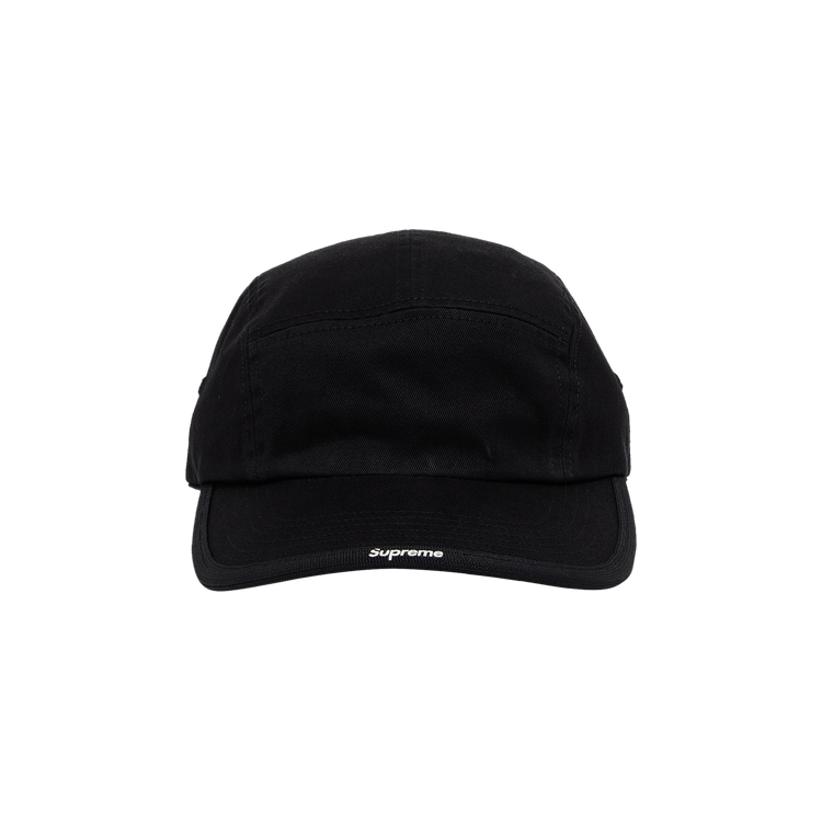 Supreme Visor Logo Camp Cap 'Black'