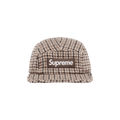 Supreme Houndstooth Wool Camp Cap 'Tan'