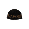 Supreme Sherpa Logo Beanie 'Black'