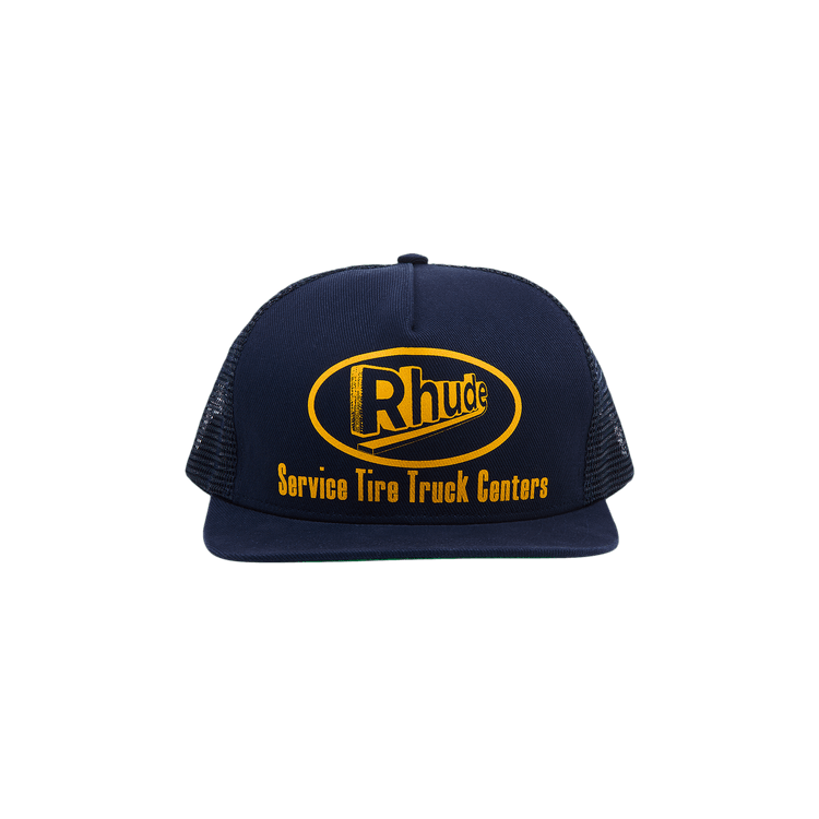 Rhude Service Trucker Hat 'Navy'