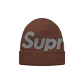 Supreme Big Logo Beanie 'Brown'