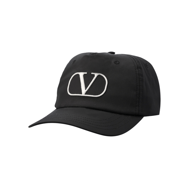 Valentino Logo Cap 'Black/Ivory'