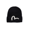 Evisu Polka Dotted Seagull Print Baseball Cap 'Black'