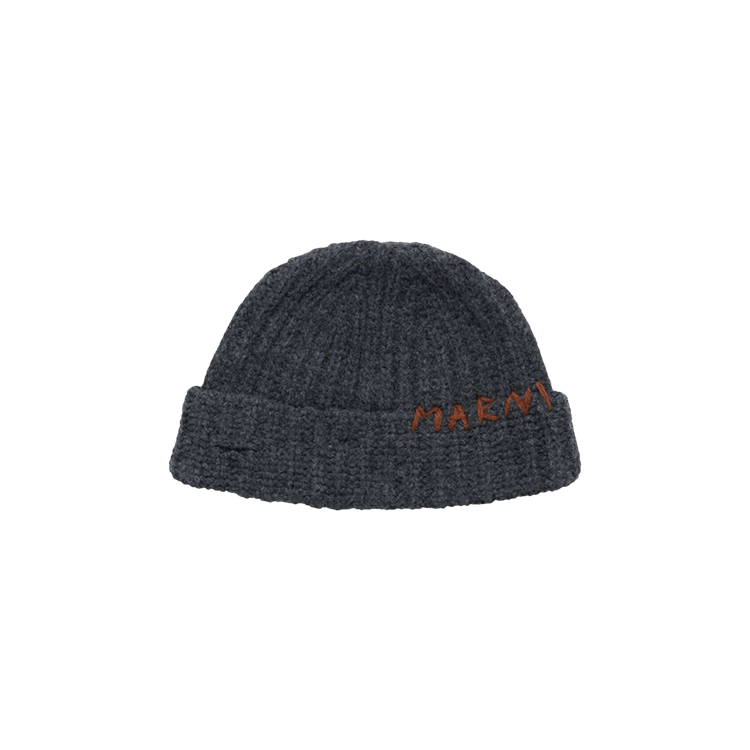 Marni Shetland Mending Beanie 'Granite'
