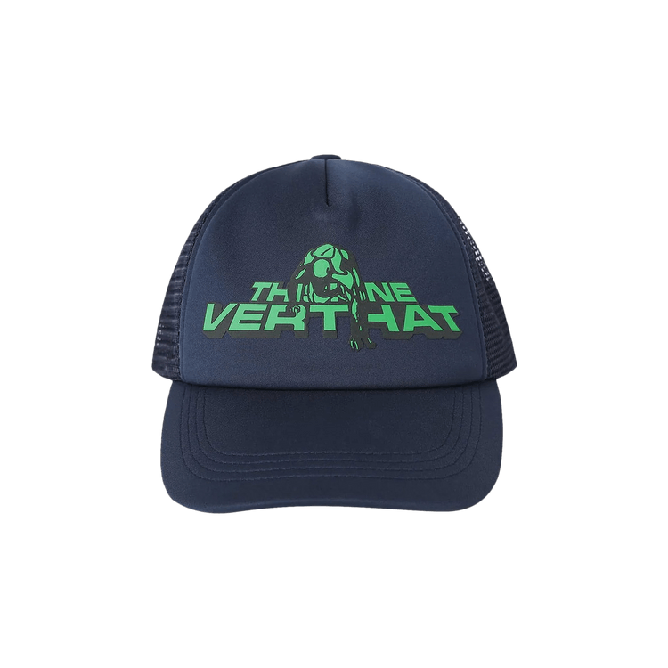 thisisneverthat First Man Title Mesh Trucker Cap 'Blue'
