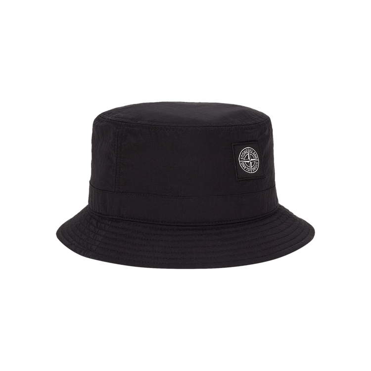 Stone Island Compass Patch Bucket Hat 'Black'