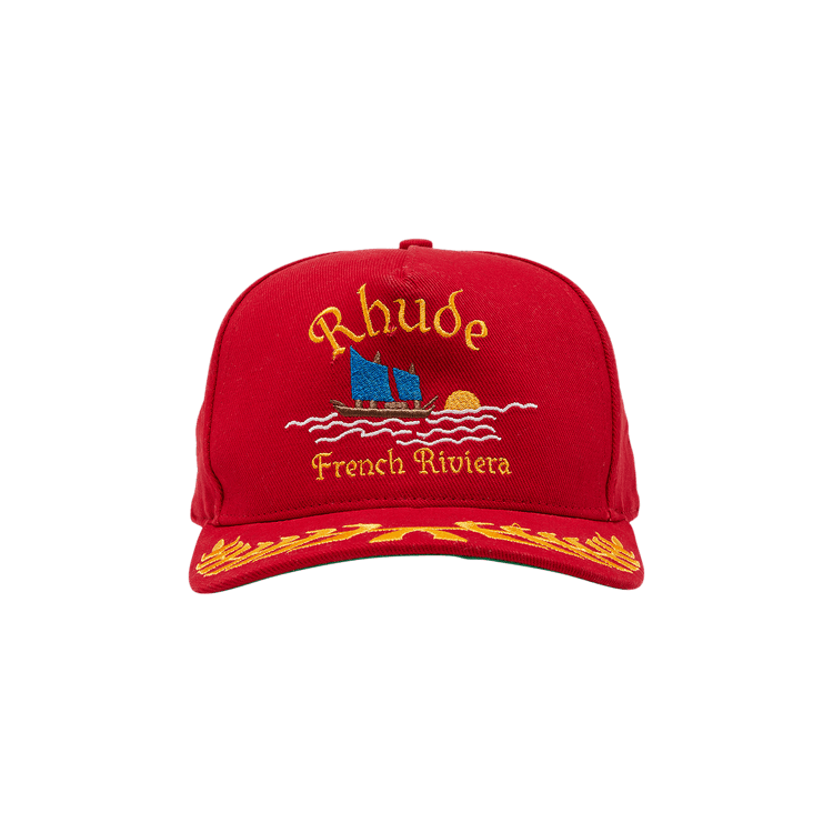 Rhude Riviera Sailing Hat 'Red'
