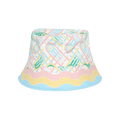 Casablanca Printed Denim Bucket Hat 'Ping Pong Print'