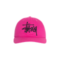 Stussy Low Profile Big Basic Snapback 'Pink'