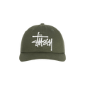Stussy Low Profile Big Basic Snapback 'Moss'