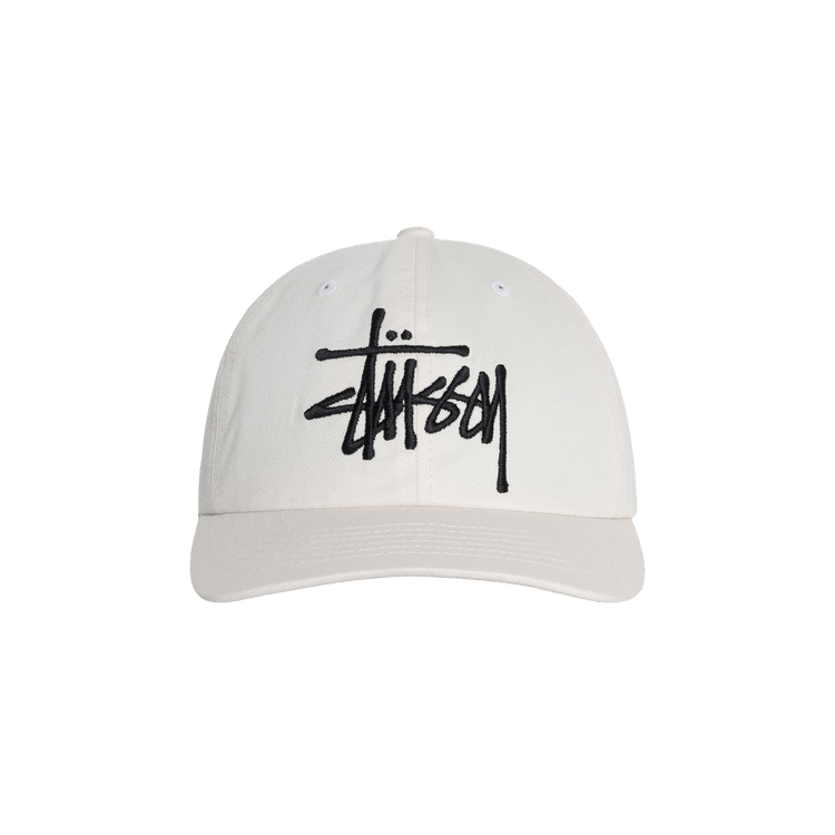 Stussy Low Profile Big Basic Snapback 'Snow'