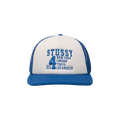 Stussy Trucker Big 4 Snapback 'Royal'