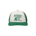 Stussy Trucker Big 4 Snapback 'Green'