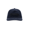 Stussy Mid-Depth Old English Snapback 'Navy'
