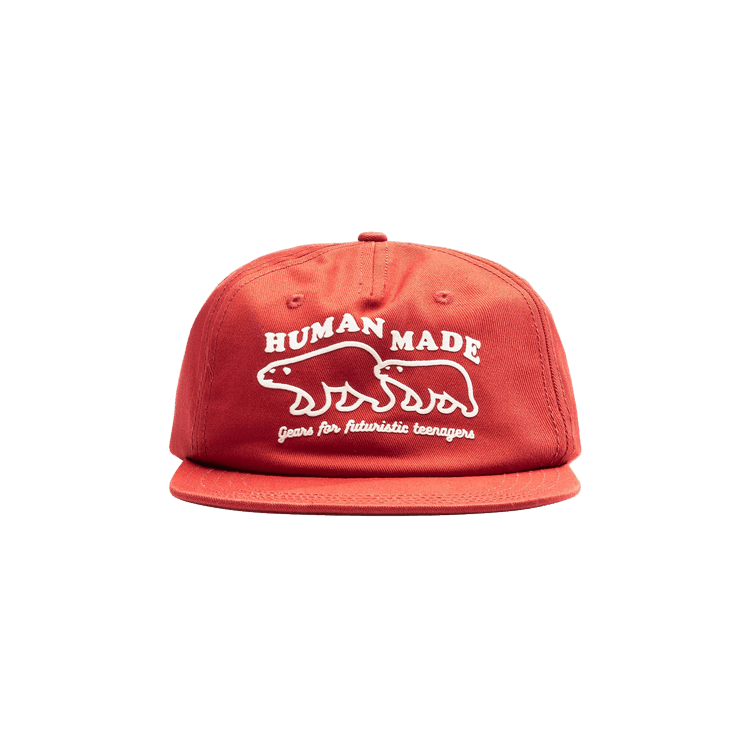 Human Made 5 Panel Cap #2 'Red'