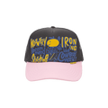 Kapital Kountry Coneycowbowy Trucker Cap 'Grey/Pink'