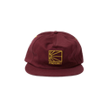 Rassvet 5-Panel Logo Cap Woven 'Dark Red'