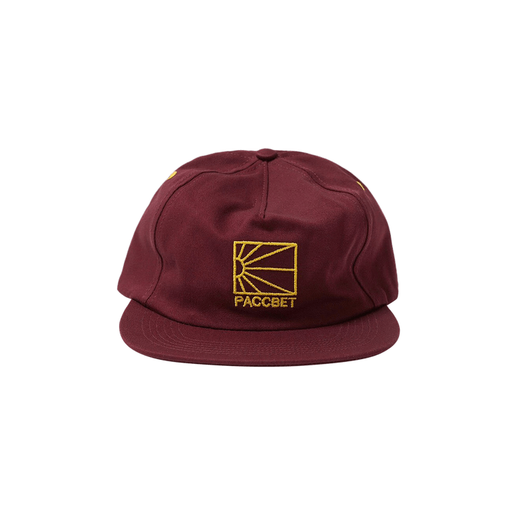 Rassvet 5-Panel Logo Cap Woven 'Dark Red'