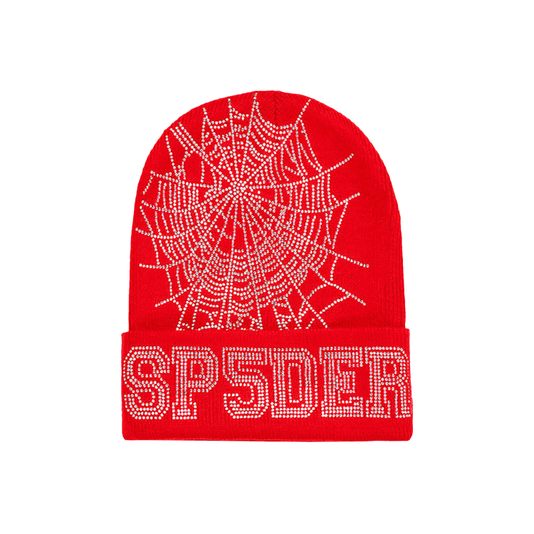 Sp5der Web Beanie 'Red'