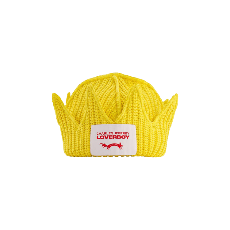 Charles Jeffrey Loverboy Chunky Crown Beanie 'Gold'
