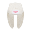 Charles Jeffrey Loverboy Chunky Rabbit Beanie 'Ecru'