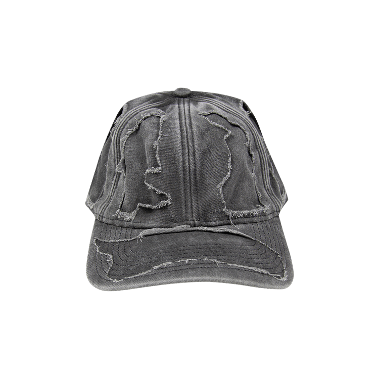 Vetements Destroyed Cap 'Washed Black'