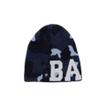 BAPE Color Camo Knit Cap 'Navy'