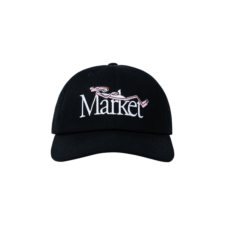 Market Pink Panther Sleepy 6 Panel Hat 'Black'