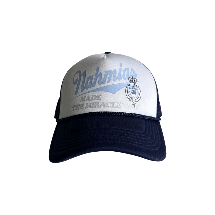 Nahmias Miracle Way Trucker Hat 'Navy'