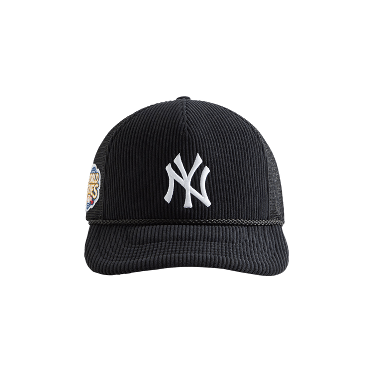 Kith For The New York Yankees Corduroy Trucker Hat 'Black'