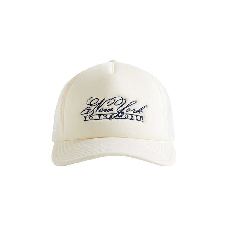 Kith NY To The World Nolan Poly Foam Trucker Hat 'Lace'