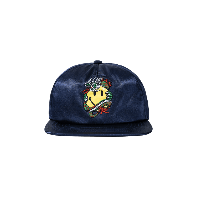 Market Smiley Souvenir 5 Panel Hat 'Navy'