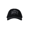 Market Rhinestone Arc 6 Panel Hat 'Washed Black'