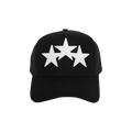 Amiri Three Star Trucker Hat 'Black'