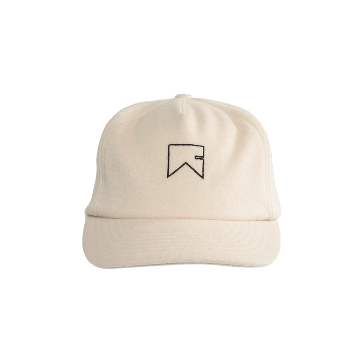 Rhude Cashmere Chevron Logo Hat 'Cream'