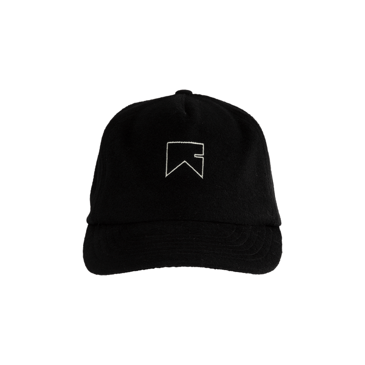 Rhude Cashmere Chevron Logo Hat 'Black'
