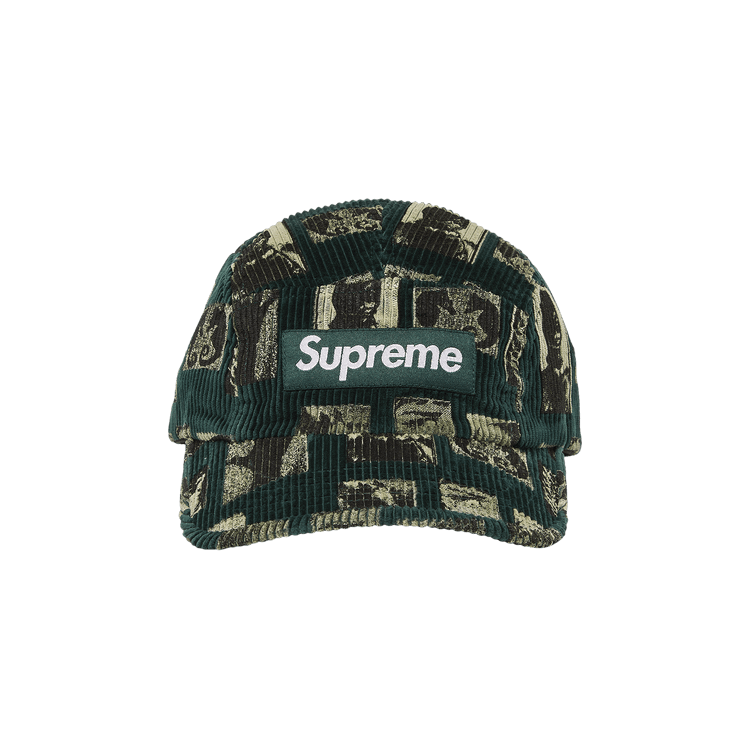 Supreme Weirdo Dave Corduroy Camp Cap 'Green'