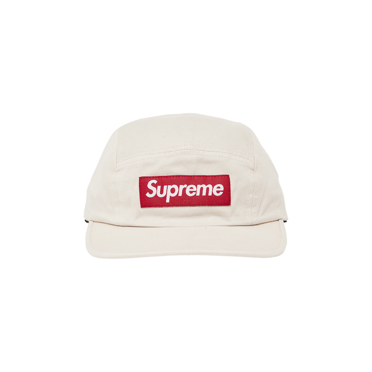 Supreme Washed Chino Twill Camp Cap 'Natural'