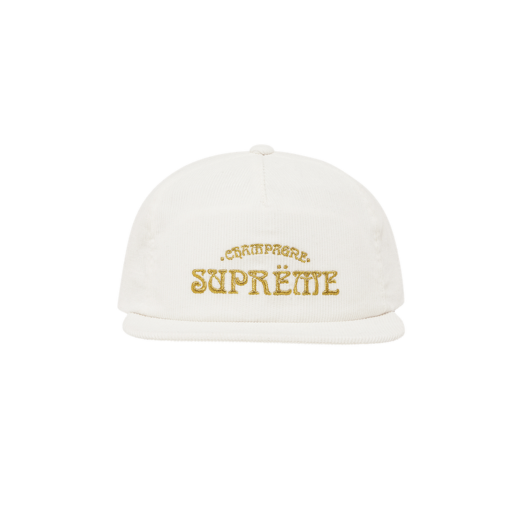 Supreme Champagne Corduroy 5-Panel 'White'