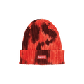 Supreme Overdyed Beanie 'Splatter Red'