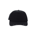 Valentino Garavani Rockstud Curved Peak Baseball Cap 'Black'