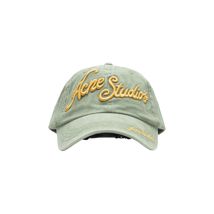 Acne Studios Logo Cap 'Sage Green'