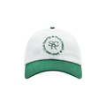 Sporty & Rich SRHWC Hat 'White/Forest Green'