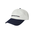 thisisneverthat SP-Logo Nylon Cap 'Ivory/Navy'