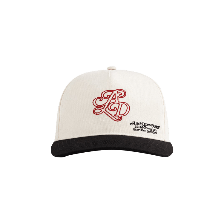 Aimé Leon Dore Monogram Logo Hat 'Pristine/Black'