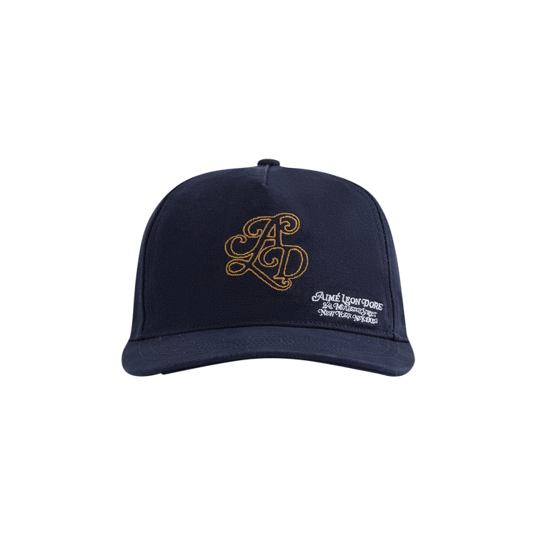 Aimé Leon Dore Monogram Logo Hat 'Navy Blazer'