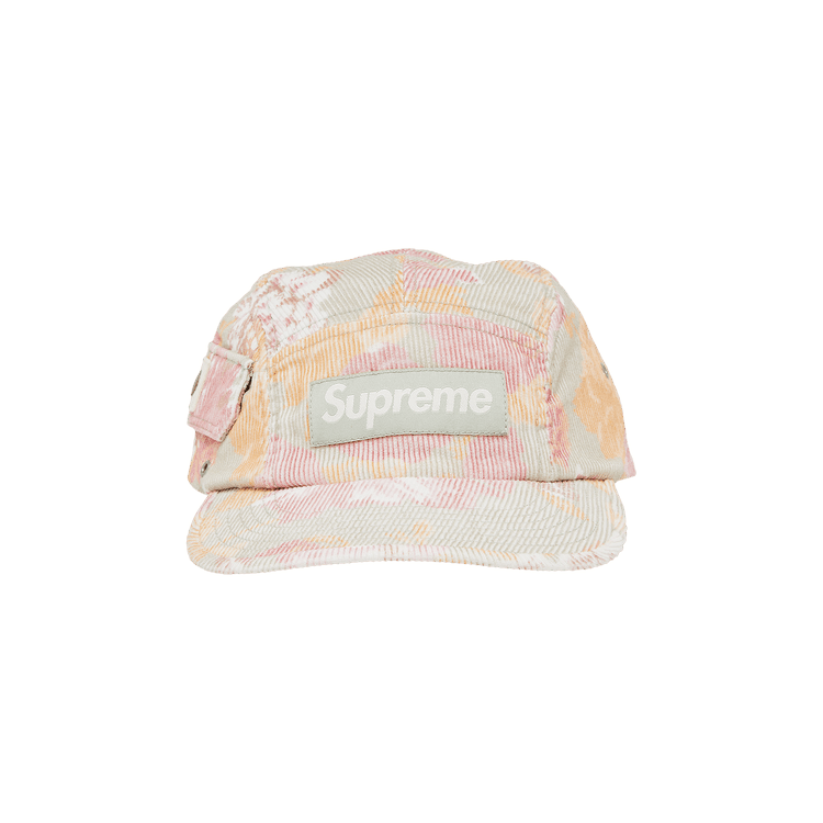 Supreme Corduroy Pocket Camp Cap 'Floral'