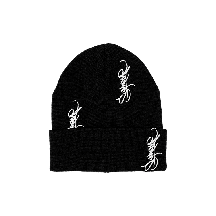 Supreme Tag Beanie 'Black'