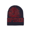Sp5der Web Beanie 'Navy/Red'
