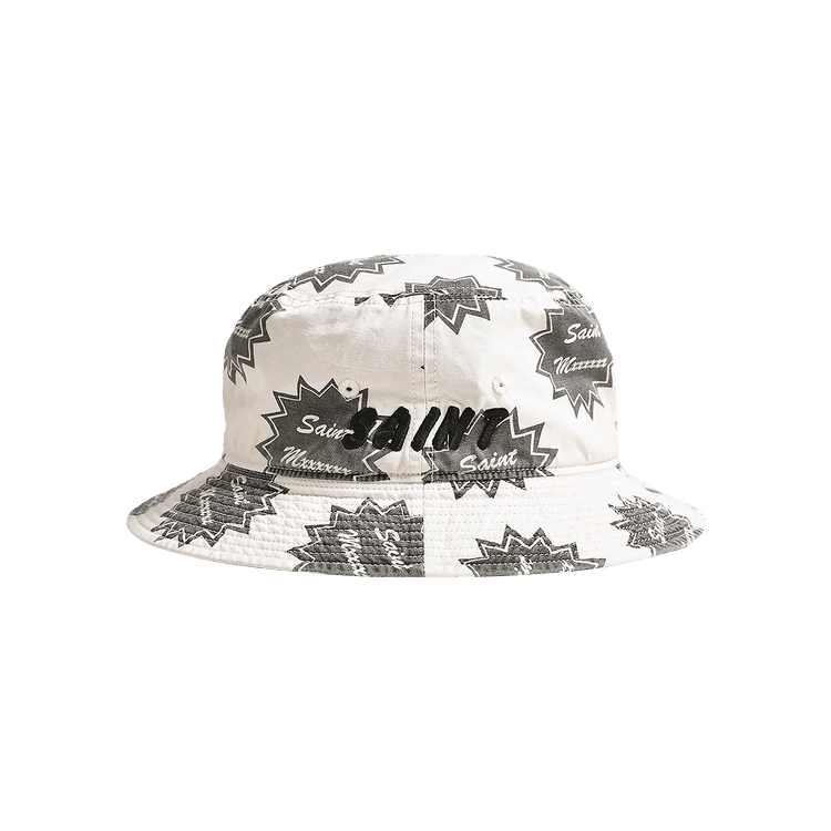 SAINT Mxxxxxx Saint Bucket Hat 'White'